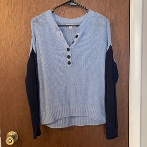American Eagle two toned sweater